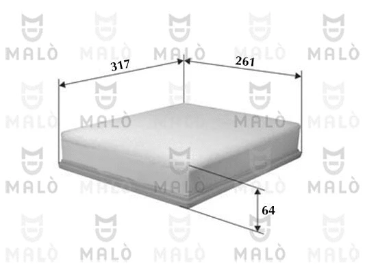 Filtre à air AKRON-MALÒ 1500137