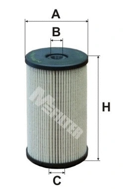 Filtre à carburant MFILTER DE 3128