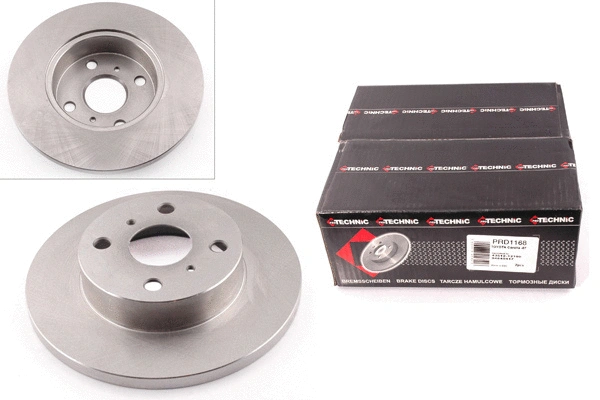 Disque de frein PROTECHNIC PRD1168