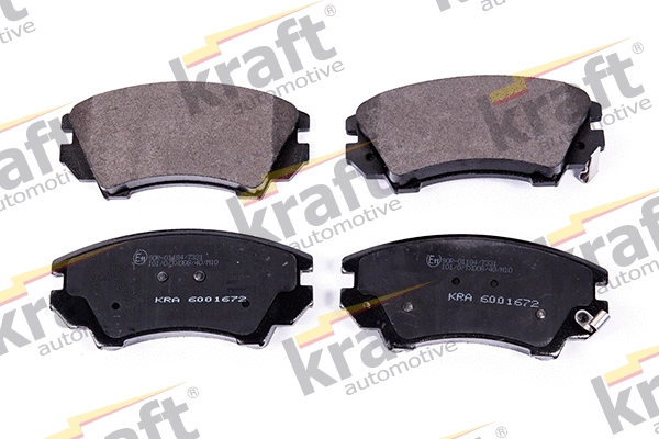 Kit de plaquettes de frein, frein à disque KRAFT AUTOMOTIVE 6001672