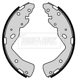 Jeu de mâchoires de frein BORG & BECK BBS6453