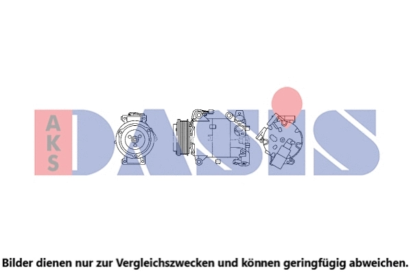 Compresseur, climatisation AKS DASIS 853025N