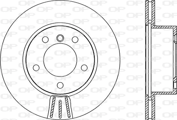 Disque de frein OPEN PARTS BDR2328.20