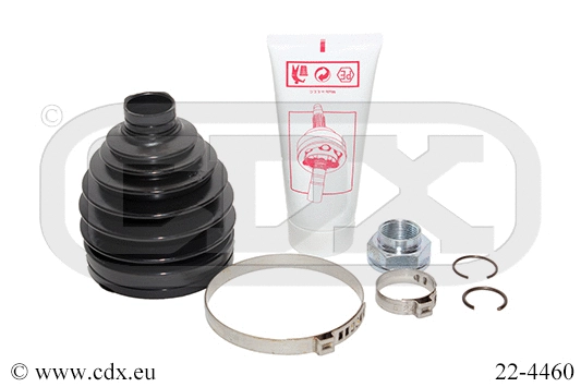 Jeu de joints-soufflets, arbre de commande CDX 22-4460