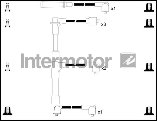 Kit de câbles d'allumage INTERMOTOR 73736
