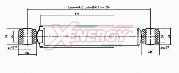 Amortisseur AP XENERGY X303444
