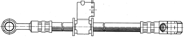 Flexible de frein CEF 511055