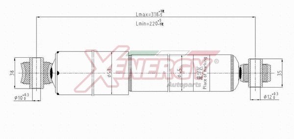 Amortisseur AP XENERGY X100444