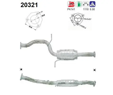 Catalyseur AS 20321