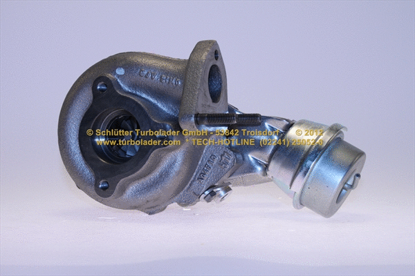 Turbocompresseur, suralimentation SCHLÜTTER TURBOLADER 172-06790