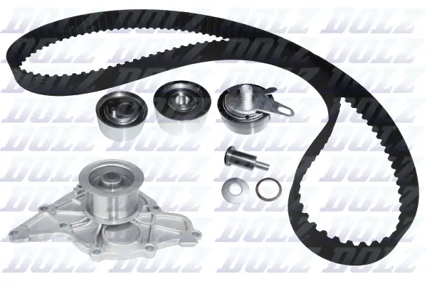 Pompe à eau + kit de courroie crantée DOLZ KD107