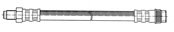 Flexible de frein CEF 510895