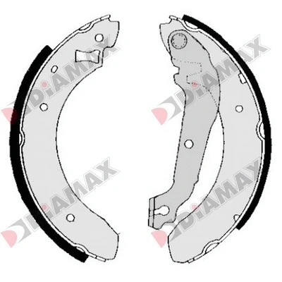 Jeu de mâchoires de frein DIAMAX N01185B