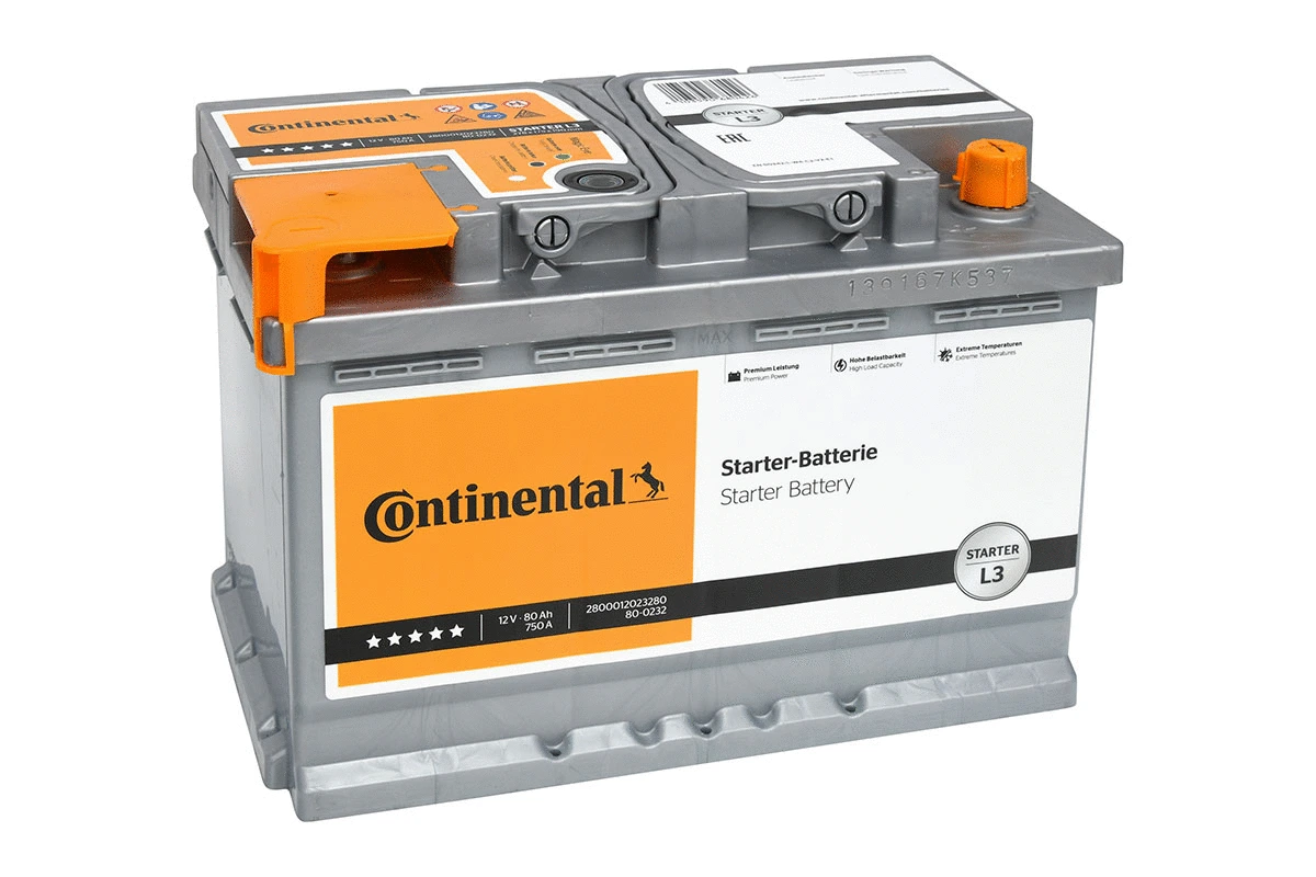 Batterie de démarrage CONTINENTAL 2800012023280