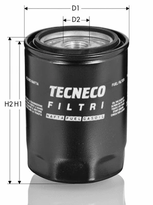 Filtre à carburant TECNECO FILTERS GS438