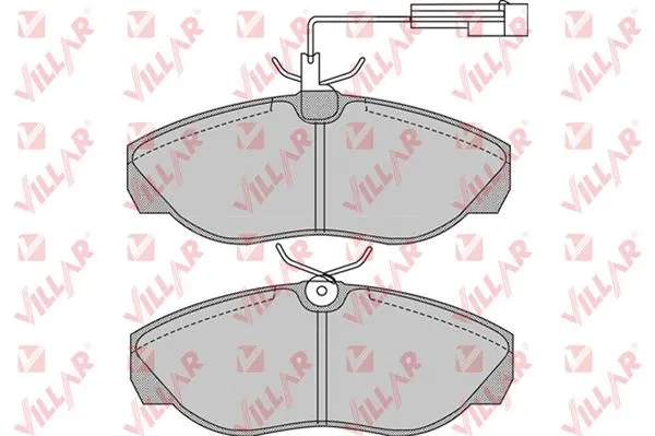 Kit de plaquettes de frein, frein à disque VILLAR 626.0965