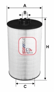 Filtre à huile SOFIMA S 5097 PE