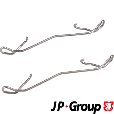 Kit d'accessoires, plaquette de frein à disque JP GROUP 4364002910