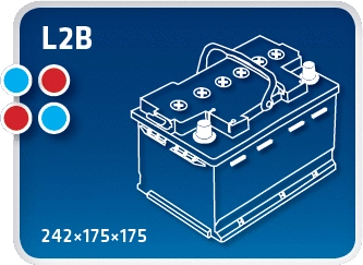 Batterie de démarrage IPSA TM60P
