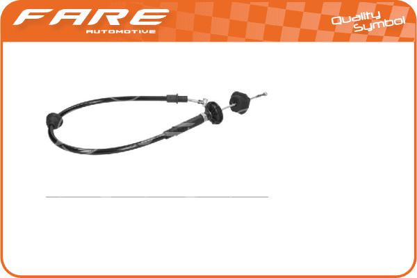 Tirette à câble, commande d'embrayage FARE-RCH 24330