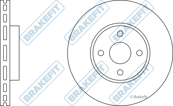 Disque de frein APEC SDK6371