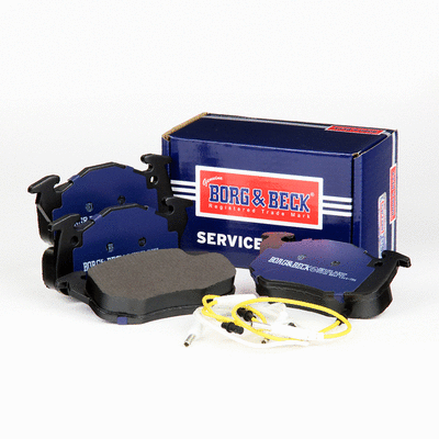 Kit de plaquettes de frein, frein à disque BORG & BECK BBP2159