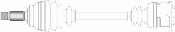 Arbre de transmission GENERAL RICAMBI RV3067