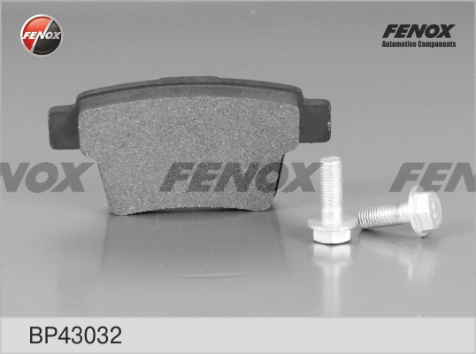 Kit de plaquettes de frein, frein à disque FENOX BP43032