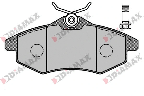 Kit de plaquettes de frein, frein à disque DIAMAX N09006