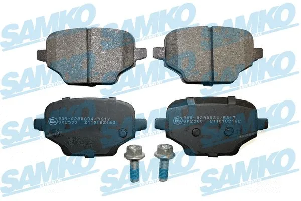 Kit de plaquettes de frein, frein à disque SAMKO 5SP2162