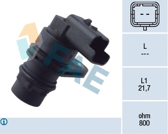 Capteur d'angle, vilebrequin FAE 79257