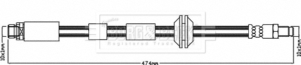 Flexible de frein BORG & BECK BBH8241