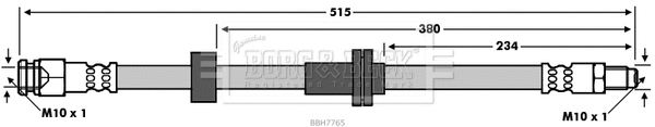 Flexible de frein BORG & BECK BBH7765
