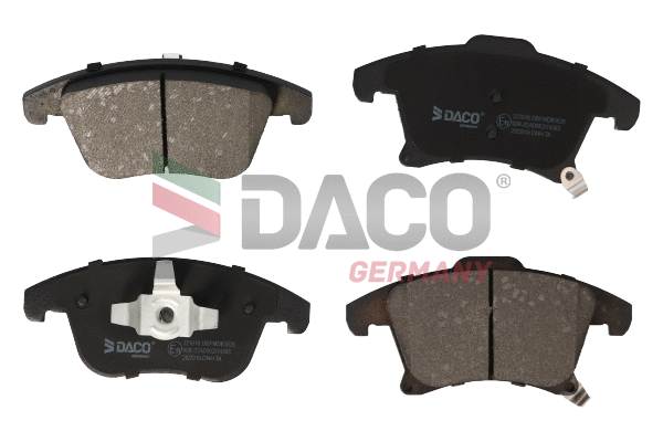 Kit de plaquettes de frein, frein à disque DACO Germany 321016