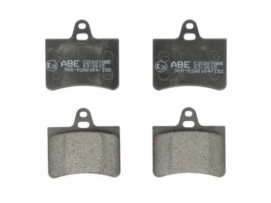 Kit de plaquettes de frein, frein à disque ABE C2C007ABE
