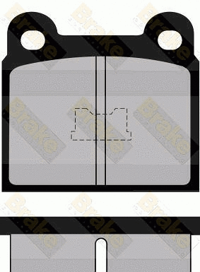 Kit de plaquettes de frein, frein à disque Brake ENGINEERING PA250