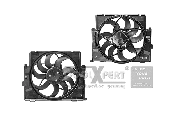 Ventilateur, refroidissement du moteur BBR Automotive 003-60-16323