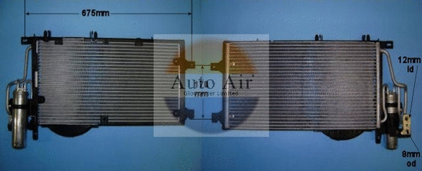 Condenseur, climatisation AUTO AIR GLOUCESTER 16-6213