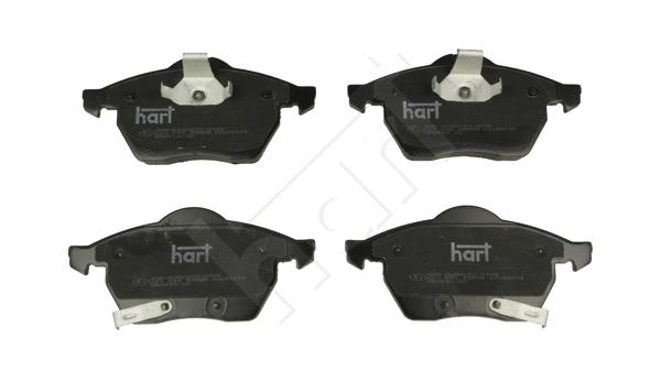 Kit de plaquettes de frein, frein à disque HART 221 645
