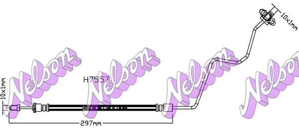 Flexible de frein KAWE H7557