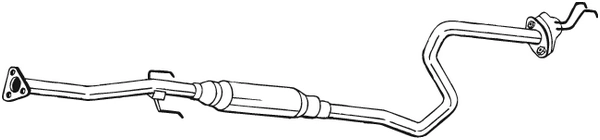 Silencieux central KLOKKERHOLM 287-617