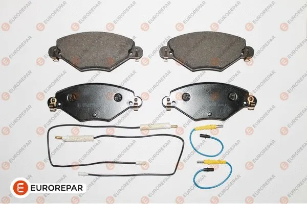 Kit de plaquettes de frein, frein à disque EUROREPAR 1617257180