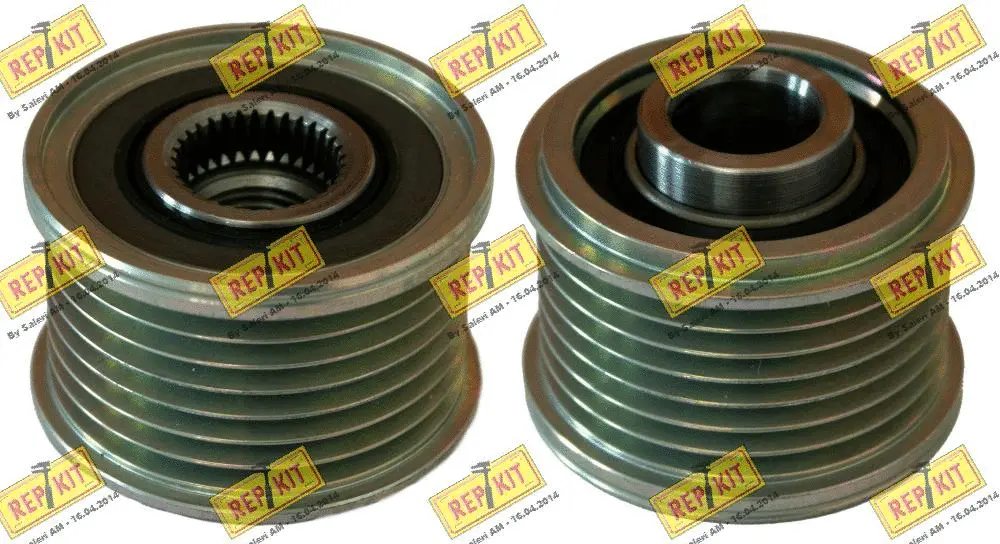 Poulie roue libre, alternateur REPKIT RKT3647