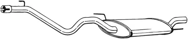 Silencieux arrière BOSAL 282-683