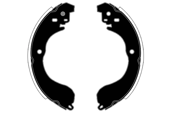 Jeu de mâchoires de frein RAICAM RA30070
