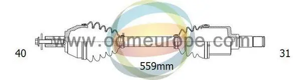 Arbre de transmission 4X4 ESTANFI EST-18-011930