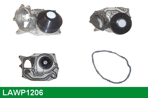 Pompe à eau, refroidissement du moteur LUCAS LAWP1206