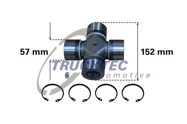 Joint, arbre de transmission TRUCKTEC AUTOMOTIVE 01.34.014