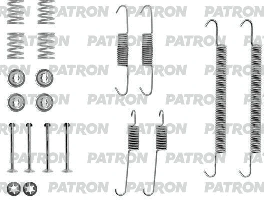 Kit d'accessoires, mâchoire de frein PATRON PSRK0062