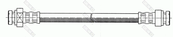 Flexible de frein GIRLING 9001188